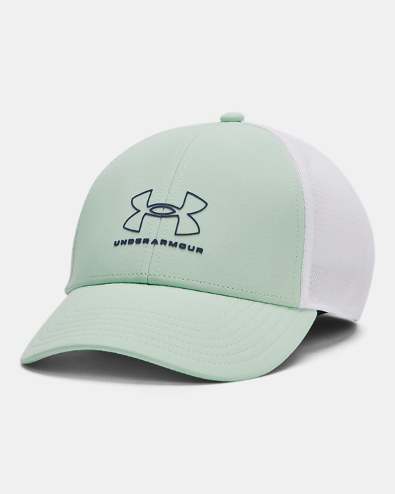 หมวกแก๊ปปรับได้ UA Iso-Chill Driver Mesh สำหรับผู้หญิง, Green, pdpMainDesktop image number 0